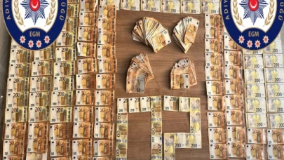 Adıyaman’da ticari takside 40 bin 700 Euro’ya el kondu