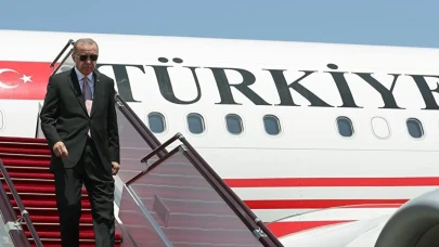 Cumhurbaşkanı Erdoğan, Kırgızistan’a gitti