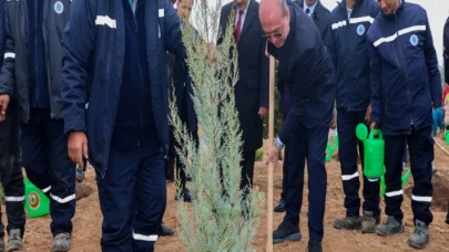 Konya Sille’de fidanlar toprakla buluştu