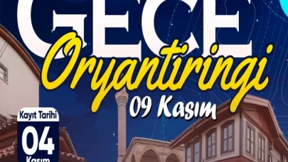 Konya’da ’Gece Oryantiringi’