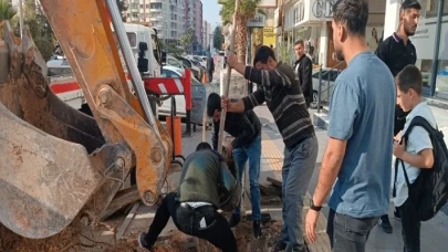 Mardin’de ağaç kesenler fidan dikti