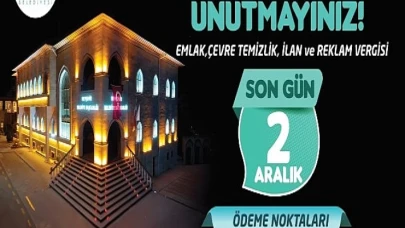 Nevşehir Belediyesi’nden Vergi Ödeme Hatırlatması