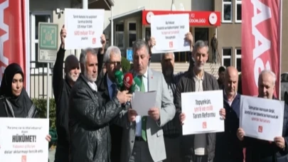 Saadet Partililer Bursa’dan seslendi: Çiftçine sahip çık!