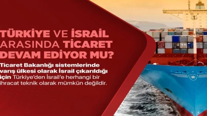 Türkiye’nin İsrail ile ticareti sürüyor mu?