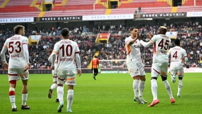 Galatasaray, deplasmanda Kayserispor'u 5-1'lik skorla mağlup etti