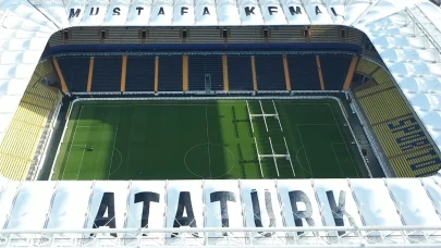 Fenerbahçe, Mustafa Kemal Atatürk'ün ismini stadyumunun çatısına işledi