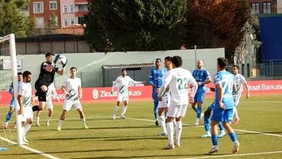 Kırklarelispor ve Bodrum FK 4-4 berabere kaldı