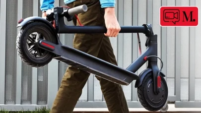 İstanbul'da elektrikli scooter birden alev topuna döndü!