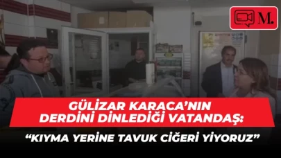 "Kıyma yerine tavuk ciğeri yiyoruz"