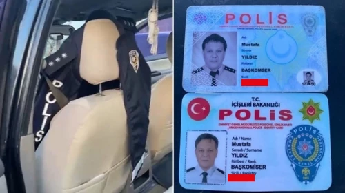 İstanbul’da sahte polisi kartındaki yazım yanlışı ele verdi