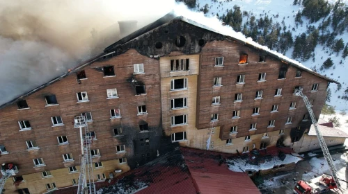 Kartalkaya'da meydana gelen otel yangını olayında 8 kişi hakkında tutuklama talebi!