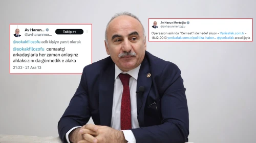 TFF’yi ve MHK’yi istifaya davet eden AK Partili Harun Mertoğlu’nun FETÖ’yü öven paylaşımları ortaya çıktı!