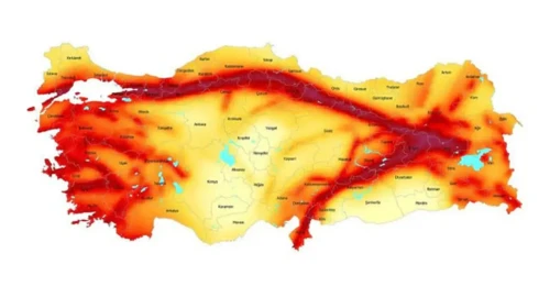 Türkiye’de deprem riski olan iller açıklandı: Fay hattı haritası güncellendi