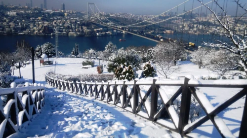 Kar yağışı İstanbul'u terk ediyor, hava sıcaklıkları yükselişe geçecek