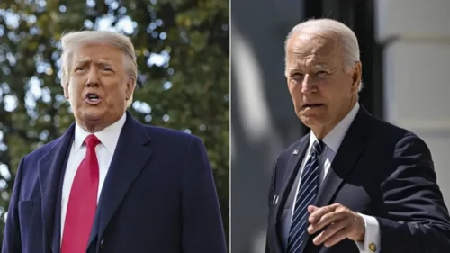 ABD Başkanı Donald Trump, eski Başkan Joe Biden'ı kovdu