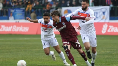 Trabzonspor, İskenderunspor ile 2-2 berabere kaldı