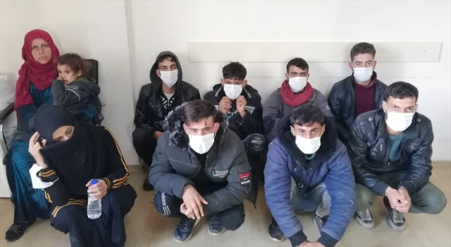 Osmaniye’de yurda yasa dışı yollarla giren 10 Suriyeli yakalandı
