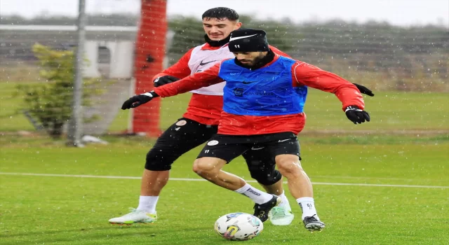 Antalyaspor, Giresunspor maçının hazırlıklarını sürdürdü