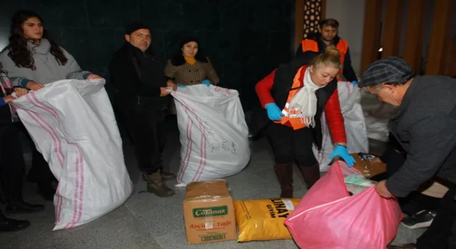 Ordu’da yaşayan Türkmenistanlı kadın depremzedeler için gönüllü çalışıyor 