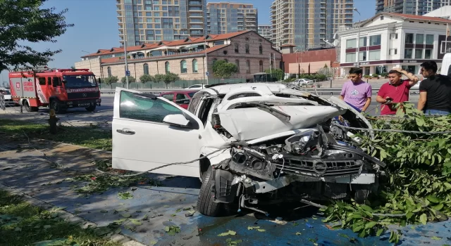 Zeytinburnu’nda meydana gelen trafik kazasında bir kişi yaralandı