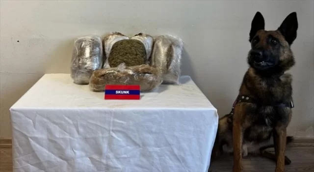 Bolu’da yolcu otobüsünde 5 kilo 75 gram sentetik uyuşturucu ele geçirildi