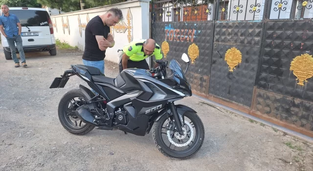 Samsun’da motosikletin çarptığı 81 yaşındaki bisiklet sürücüsü yaralandı