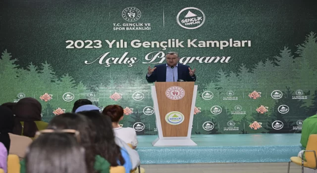 Gençlik ve Spor Bakanlığı 2023 Gençlik Kampları açılış töreni yapıldı