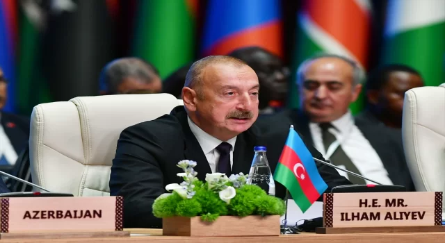 Azerbaycan Cumhurbaşkanı Aliyev, Fransa’nın sömürgecilik siyasetini eleştirdi: