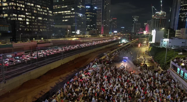 İsrail’de emniyet müdürünün ”siyasi baskı” gerekçesiyle istifası protestolara neden oldu