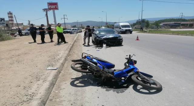 Tokat’ta otomobille çarpışan motosikletin sürücüsü öldü