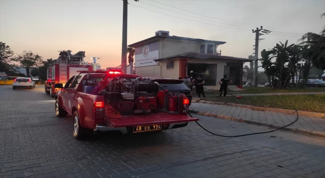 Fethiye’de trafoda çıkan yangın söndürüldü