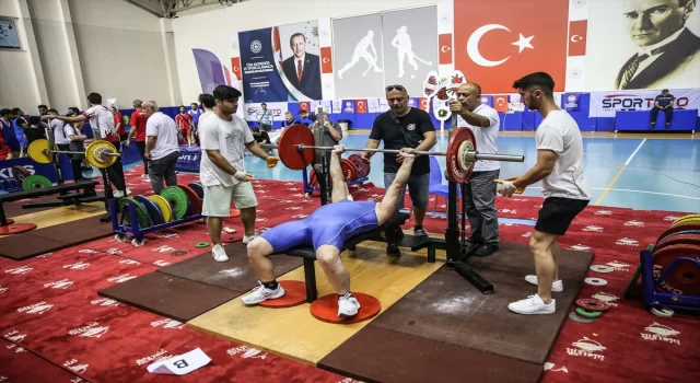 Görme Engelliler Halter Türkiye Şampiyonası, Mersin’de sona erdi