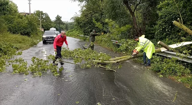 Zonguldak’ta sağanak hayatı olumsuz etkiliyor