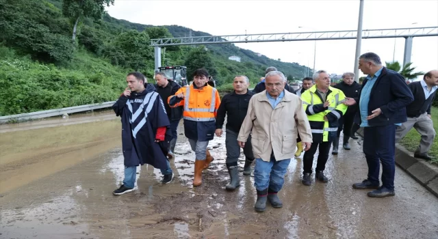 Ordu Büyükşehir Belediye Başkanı Güler, sağanakla ilişkin değerlendirmede bulundu: 