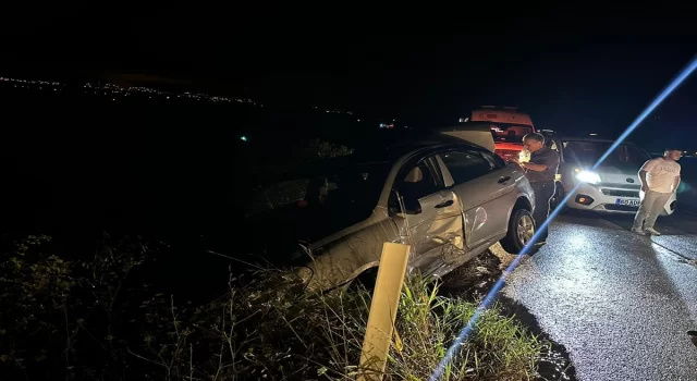 Tokat’ta çarpışan iki otomobildeki 9 kişi yaralandı