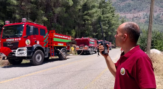 GÜNCELLEME  Muğla’da ormanlık alanda çıkan yangın söndürüldü