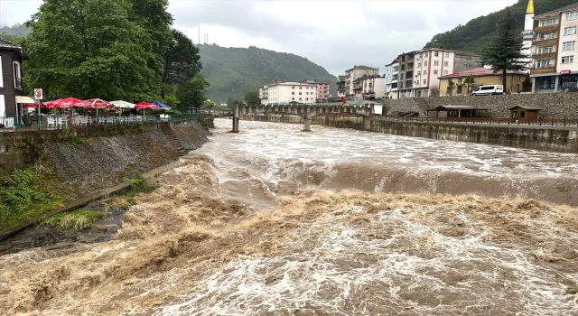 GÜNCELLEME Ordu’da sağanak hayatı olumsuz etkiledi