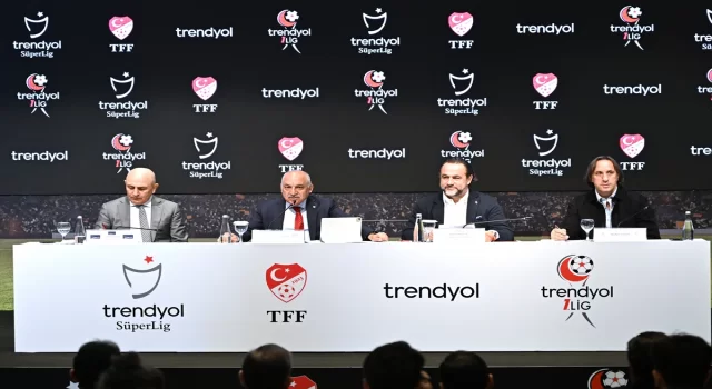 Süper Lig ve 1. Lig’in yeni isim sponsoru Trendyol oldu