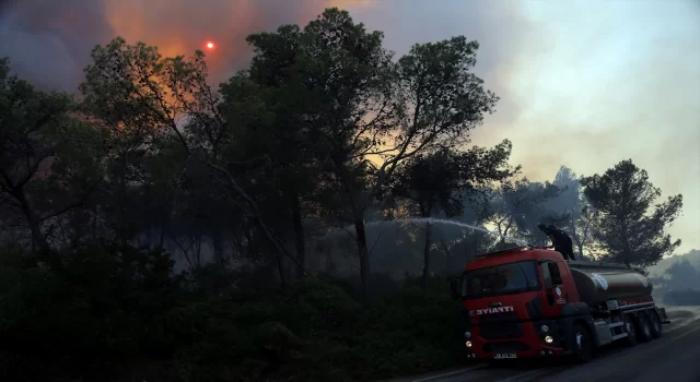 GÜNCELLEME 2  Muğla’da ormanlık alanda çıkan yangın kontrol altına alındı