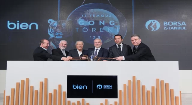 Borsa İstanbul’da gong Bien için çaldı