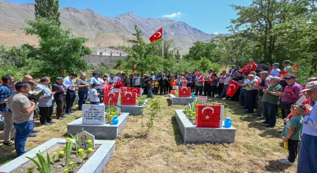 Van’da Sündüs Yaylası’nda şehit edilen 24 kişi 30. yılında törenle anıldı