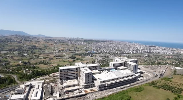 Samsun Şehir Hastanesi inşaatı sürüyor