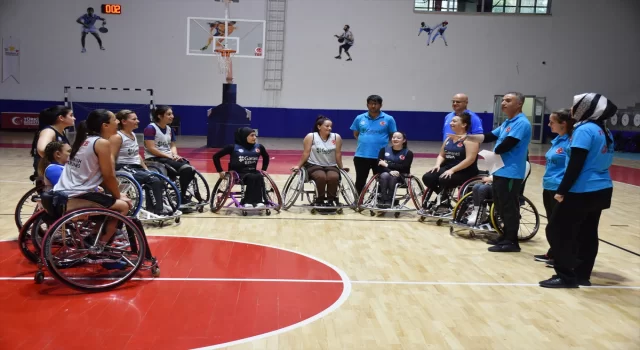 Tekerlekli Sandalye Basketbol A Milli Takımı, Avrupa Şampiyonası’na Hakkari’de hazırlanıyor