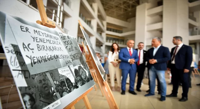 Antalya’da ”19551974 Kıbrıs Olayları Fotoğraf Sergisi” açıldı