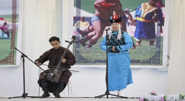 İstanbul’da Moğol halkının geleneksel Naadam Festivali düzenlendi