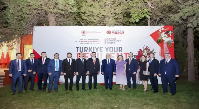 ”Türkiye Yüzyılı Yatırım Resepsiyonu” Pekin’de gerçekleştirildi