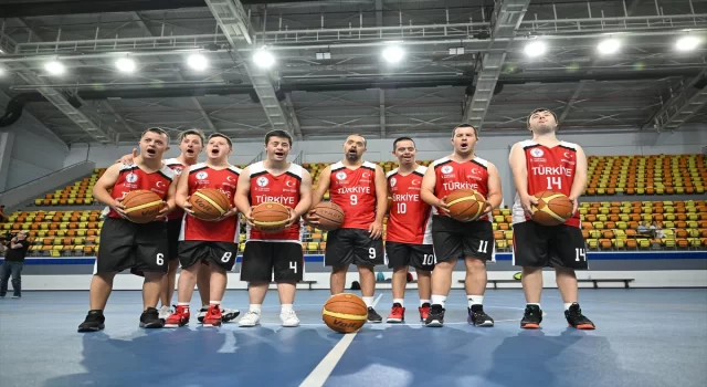 Özel Sporcular Down Basketbol Milli Takımı, Avrupa şampiyonluğu için çalışıyor