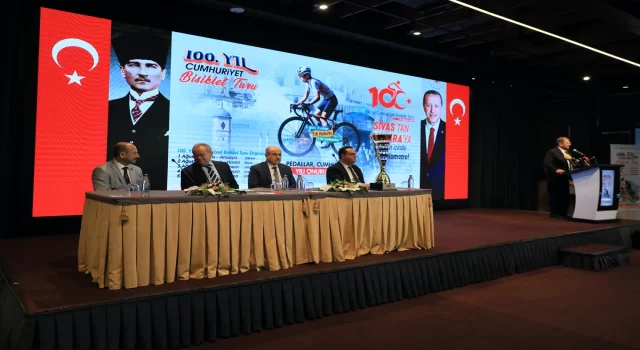 Uluslararası 100. Yıl Cumhuriyet Bisiklet Turu’nun tanıtımı Samsun’da yapıldı