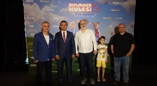 TRT ortak yapımı ”Bulmaca Kulesi 2: Eve Dönüş” filminin galası yapıldı