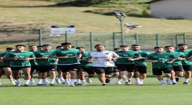 Kocaelispor, yeni sezon hazırlıklarını Düzce’de sürdürdü